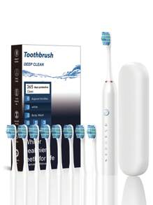 Smart Electric Toothbrush For Adults, Rechargeable Automatic Cleaning Soft Bristles Toothbrush Cleaner For Couples