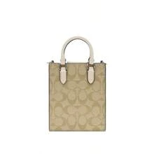 Coach Túi xách đeo chéo da PVC Outlet dành cho nữ CJ494SIGHA - CJ494SIGHA kaki nhạt màu trắng - Xem 3