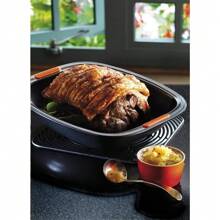 Non-Stick Carbon Steel Bakeware Rectangular Roaster - 33 X 29 Cm,46087330010000 - Black - View 4