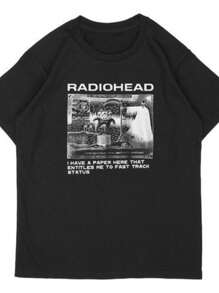 Volcano Erupts Sound Band Album Basic T-Shirt - 黑色 - 查看 2