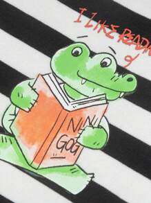 Balabala Bluza z golfem z polaru dla chłopców i dziewcząt, warstwowa góra 2024 - biały czarny - Zobacz 7