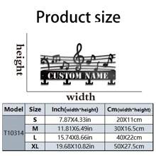 1PC DIY Tùy Chỉnh Kim Loại Giải Thưởng Âm Nhạc Treo Tường Nghệ Thuật Huy Chương Hiển Thị Biển Báo Giải Thưởng, Móc Treo Huy Chương Cho Trang Trí Nội Thất Cho Trang Trí Phòng Khách - màu đen - Xem 7