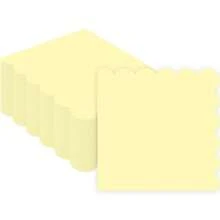 10 件/20 件/40 件，马卡龙黄色粉彩盘子和餐巾派对用品一次性餐具套装彩虹扇形盘子和餐巾适用于生日派对婚礼派对 - 彩色 - 查看 10