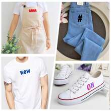 1/2/5 Hojas de letras de hierro para ropa, parches de letras de transferencia de calor de 8.9*11.4 pulgadas, letras de vinilo de colores con hierro A-Z para mochilas, jerseys, camisetas de tela, impresión DIY, transferencias de calor personalizadas, personaliza tu foto/texto/imagen, transferencias de calor para camisetas