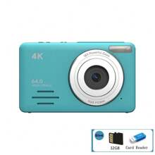 2.88 Inch HD Digital Camera 64 Million Pixels FHD Video Camcorder 18X Zoom Portable Vlogging Camera For Household And Beginners