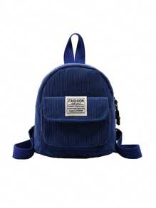 Ba lô mini, ba lô màu trơn phong cách Y2K, có ngăn đựng điện thoại, móc chìa khóa, ba lô nhẹ, ba lô đa năng, ba lô học sinh dễ thương, ba lô nhỏ unisex, ba lô du lịch cá nhân hóa, dây đeo vai có thể điều chỉnh và thiết kế túi phía trước, phù hợp cho du lịch ngoài trời và sử dụng đi học. - Nhiều màu - Xem 16