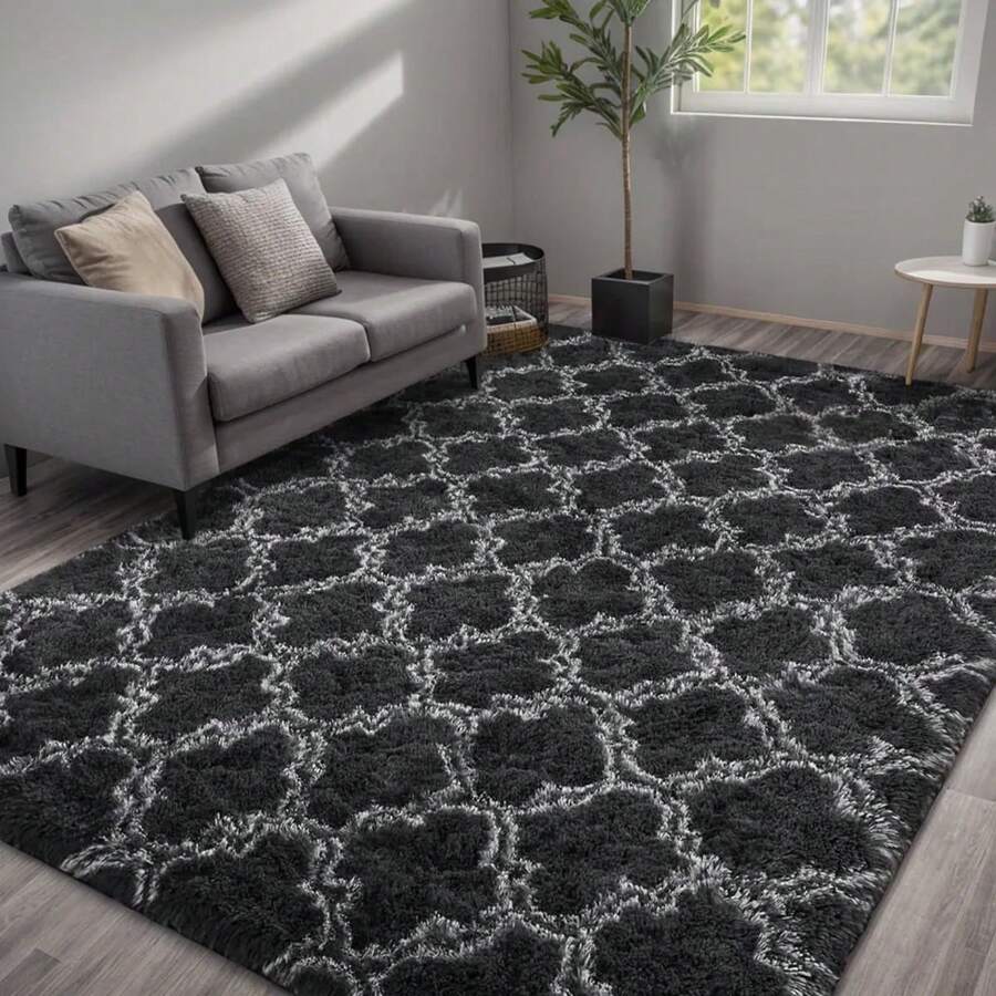 Area Rug,5x8 Shag Area Rug For Living Room Bedroom , Fluffy Rug Plush Rug, Soft Home Floor Carpet,Home Decoration,2025