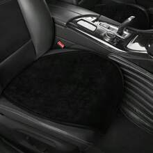 3 件套高品质毛绒汽车座椅垫套装，厚实温暖柔软舒适防滑前后座垫，冬季汽车内饰优质材料 - 查看 6