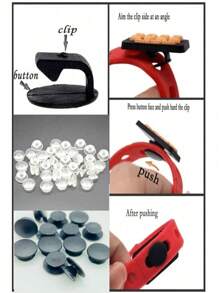 25pcs Girl's Fashion Rhinestone DIY Shoe Decoration Set, Suitable For Sandals, Clogs, Garden Shoes, Purses - Made Of ABS Material, Decorations Gift Ideas - Gold - View 6