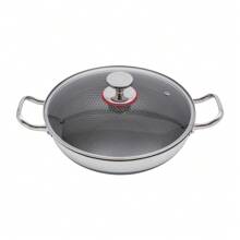 Stainless Steel Pan With Cooking Lid, Non Stick Frying Pan, Stainless Steel Frying Pan 32cm/12.59in