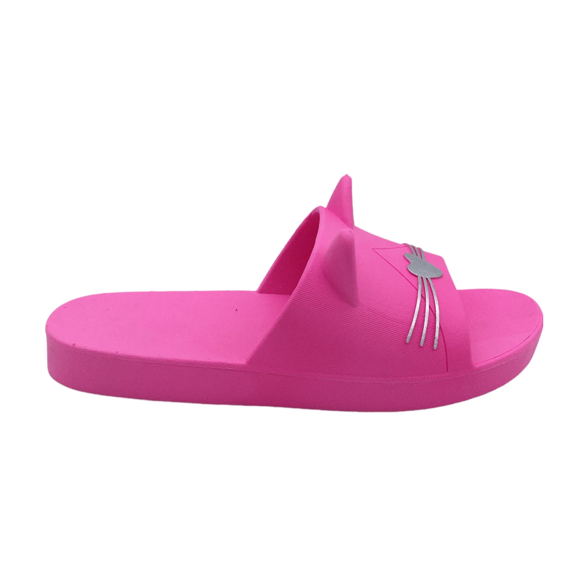 Chanclas Sandalias Pantuflas Katy Gatito - Rosa Fucsia - Ver 1