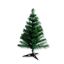 Arvore pinheiro pinheirinho de Natal pequena simples 60cm - Verde - Verde - Visão 1