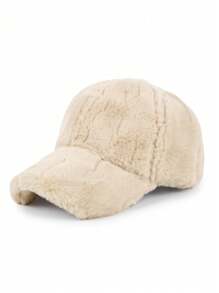 A Fleece Hat. Unisex Outdoor Fleece-Lined Baseball Cap.