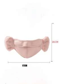 Mùa đông ấm áp ngoài trời leo núi du lịch bịt tai ấm áp cho phụ nữ cộng với lông cừu dày bảo vệ tai mặt nạ đi xe đạp 2 trong 1 chống gió mặt nạ đi xe đạp nam - Nhiều màu - Xem 6