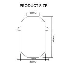 Large Aluminum Foil Car Windshield And Window Snow Frost Ice Cover Cover Winter Windscreen Protector UV Protection - Silver - View 4