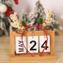 Băng đô chuông sừng hươu lấp lánh Giáng sinh, Phụ kiện tóc cho bé gái dự tiệc, Đồ trang trí ngày lễ, Quà tặng Giáng sinh - Nhiều màu - Xem 7