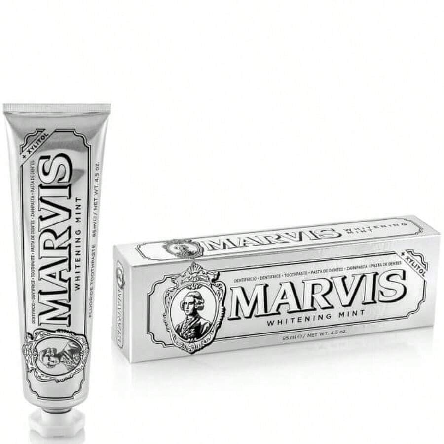 Marvis - Whitening Mint Toothpaste (85ml) - 銀色 - 查看 1