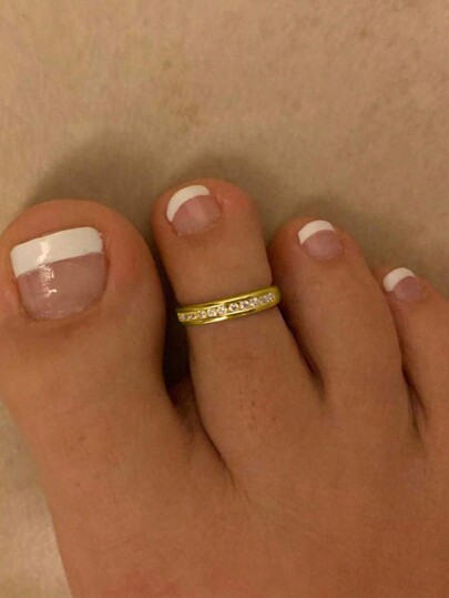 Stylever 1pc Single Foot Ring For Women S925 Sterling Silver Ladies Fine Jewelry Exquisite Body Jewelry For Girl Prom Party Decor For Couple' Gift Fine Jewelry Valentines