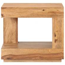 VidaXL Coffee Table 45x45x40 Cm Solid Acacia Wood
