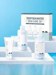 ROUND LAB 1025 Dokdo 护肤套装，3 件套 80ml 洁面乳 + 200ml 爽肤水 + 200ml 乳液，适合痤疮皮肤 - 白色 - 查看 4