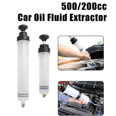 Fuel Transfer Filling Syringe Injecting Pump Suction Vacuum Car Oil Fluid Extractor Manual 200cc 500cc Brake Liquid