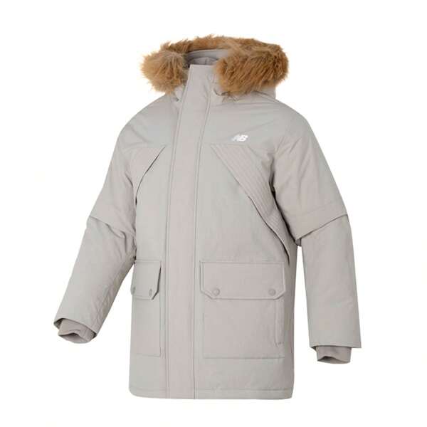 New Balance AMJ34323-SEN Men's Warm Insulated Down Feather Jacket For Daily Workout & Casual Wear