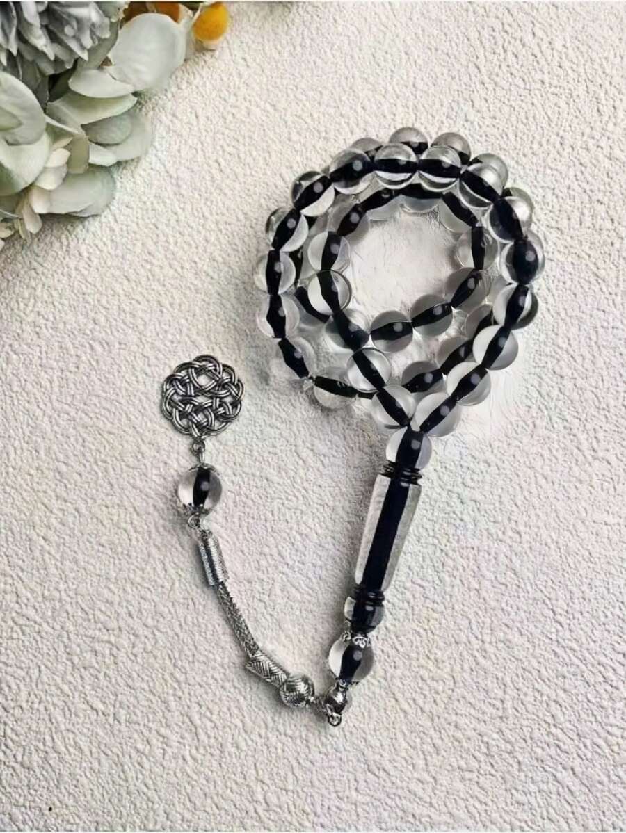 1 件全新 33 颗 10 毫米穆斯林念珠 Tasbih 链手链 - 彩色 - 查看 1