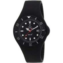 Toy Watch Men's Jelly Quartz Black Strap Round Watch - one-size - View 2