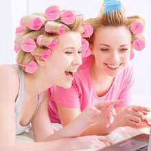 Sponge Hair Rollers, Foam Sponge Large Curling Wave Rollers, No Heat Slouchy Hair Curlers, Hair Rollers, Heatless Curls, Hair Curler, Hair Products And Accessories For Barber Salon Beauty Back To School, Travel Holiday Essentials, Hair Accessories For Women, Hair Curlers, Curly Hair Brush, Rollers, Curly Hair Products, Curler, Hair Roller, Hair Hair Curlers, Rollers, Curly Hair Products, Curler, Rollers For Hairdressing Equipment, Accessories, Hair Curl, Curly Hair Tools, Hair Roller, Christmas,Curly Hair, Hair Curler, Hair Rollers, Heatless Curl, Heatless Curls, Rollers, Hair Curlers, Curly Hair Products, Hair Curl, Hair Roller, Rollers For Hair, Curly Hair Tools, Heatless Curlers,Hair, Accessories, Hair Products, Hair Tools, Hair Stuff, Hair Care, Curly Hair Brush, Barber, Barber Accessories, Hairdressing Equipment,Heatless Waves,Travel Essentials,Hairstyle,Hairdressing - Multicolor - View 5