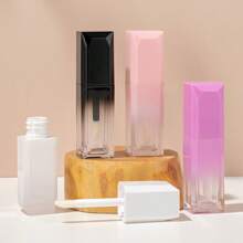 5ML 空唇彩管渐变黑色润唇膏可爱瓶子散装 DIY 液体唇膏唇彩管批发 - 彩色 - 查看 9