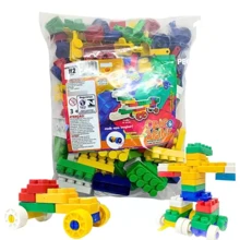 Building Blocks 112 Pieces Educational Didactic Gift For Children - Create And Play - 彩色 - 查看 1