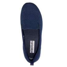 Skechers Women's Slip On Go Walk Joy Sneakers - Talia - 藏蓝色 - 查看 3