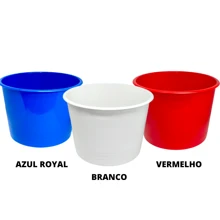 Kit 15 Popcorn Bucket Party Favors Decorative - 寶藍色 - 查看 5