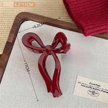 1 Stück/7 Stücke geometrisches Muster, lässig, niedlich, elegant, schick, Straßen-ABS (ABS-Harz) Damen Mode, einfache multifunktionale Schleife Wolke asymmetrische große Haarspange, geeignet für den täglichen Gebrauch: Zuhause, Schule, Strand, Büro, Party, Geburtstag, Weihnachten, Rückkehr zur Schule, modische Haarzubehör für alle Jahreszeiten, Schönheit Klammern, lässige Haarklammern für Herbst und Winter, für Urlaubsoutfits Frau