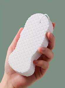 2 pièces Éponge exfoliante ultra douce et séchage rapide - Grattoir corporel doux et brosse de massage de douche, accessoire de salle de bain sans parfum, éponge exfoliante ultra douce, éponge pour éliminer les peaux mortes pour le corps, grattoir facial pour femmes et hommes - Multicolore - Voir 7