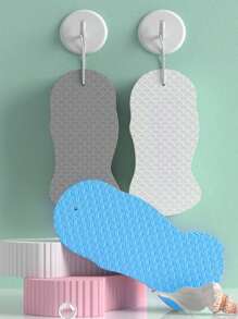 2 pièces Éponge exfoliante ultra douce et séchage rapide - Grattoir corporel doux et brosse de massage de douche, accessoire de salle de bain sans parfum, éponge exfoliante ultra douce, éponge pour éliminer les peaux mortes pour le corps, grattoir facial pour femmes et hommes - Multicolore - Voir 3