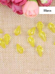 50pcs/Pack 13mm*8mm Acrylic Faux Crystal Waterdrop Shaped Beads For DIY Curtain, Garland, Jewelry Making, Bracelet Craft, Assorted Colors - 50 Water Drop Beads - View 18