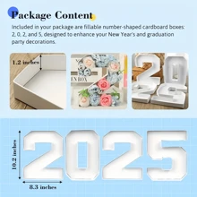 1pc 0-9 Number-Shaped Fruit Candy Cardboard Box, Anniversary Chocolate Candy Tray, Fruit Biscuit Dessert Plate, Dessert Display Stand, Ideal For Birthday Holiday New Year's Party Table Decorations,Christmas