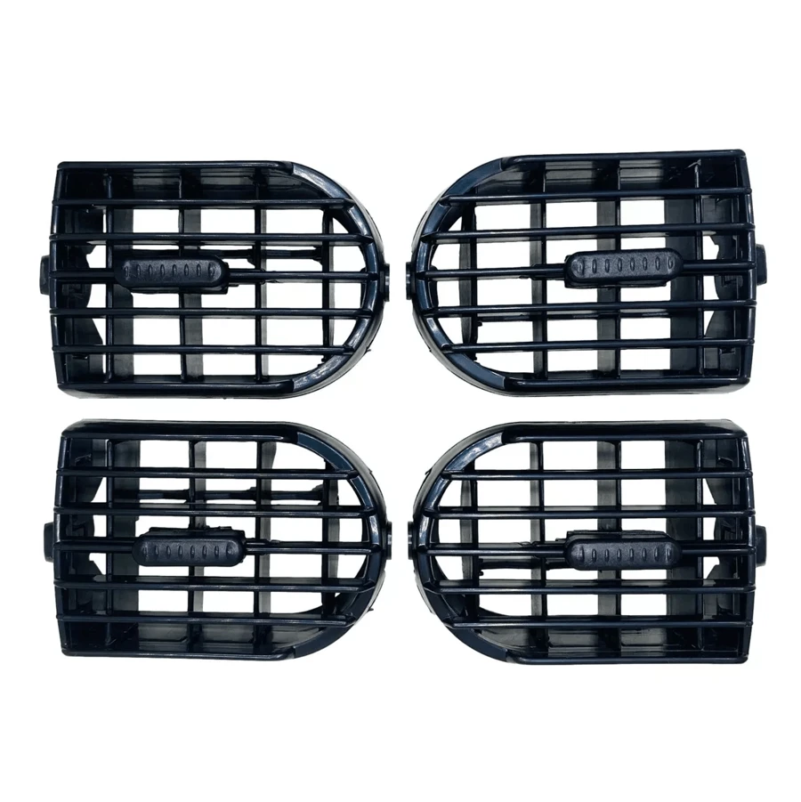 Kit 4 Air Diffuser Corsa 2002 2003 2004 2005 2006 2007 2008 - Black - View 1