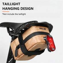1 Stück wasserdichte Fahrrad Satteltasche, Outdoor-Radfahren TPU Material Mountainbike/Rennrad Sitzpacktasche