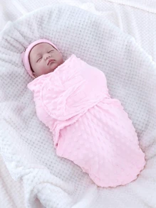 1 Stück Baby Schlafsack, Neugeborenen Empfangsdecke, weiche Wickeldecke für Jungen & Mädchen, geeignet für 0-6 Monate Babys, perfektes Babyparty-Geschenk für Baby Mädchen, die den Valentinstag lieben