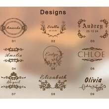 个性化木制珠宝盒，定制复古珠宝盒，带锁和钥匙的个性化木制珠宝盒，送给她的优雅复古礼物 - Wood color - 查看 8