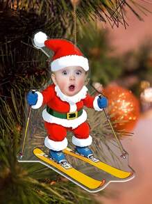 Đồ trang trí Giáng sinh hình khủng long cưỡi ngựa bằng Acrylic tùy chỉnh được cá nhân hóa bằng ảnh của bạn Đồ trang trí ngày lễ độc đáo có hình ảnh trẻ em cưỡi khủng long lễ hội được trang trí bằng đèn Giáng sinh Thêm tên và ảnh của riêng bạn để có một món quà vui nhộn và đáng nhớ - Nhiều màu - Xem 14