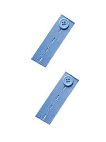 Elastic Waist Belt Extender, Unisex Seamless Waist Belt Extender, Adjustable Waist Belt Buckle, Elastic Waistband Extender, Suitable For Daily Wear, Outdoor Activities, Travel, Students, Pregnant Women And Office Workers - Multicolor - View 11