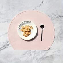 1 szt. silikonowa podkładka półokrągła, silikonowa podkładka termoizolacyjna Morandi Color, mata na stół do jadalni, podkładka pod miskę, uchwyt na garnek