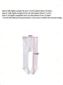 1pc Girls/Infants Red Christmas Leggings, Fashionable Tights Suitable For Christmas Holiday