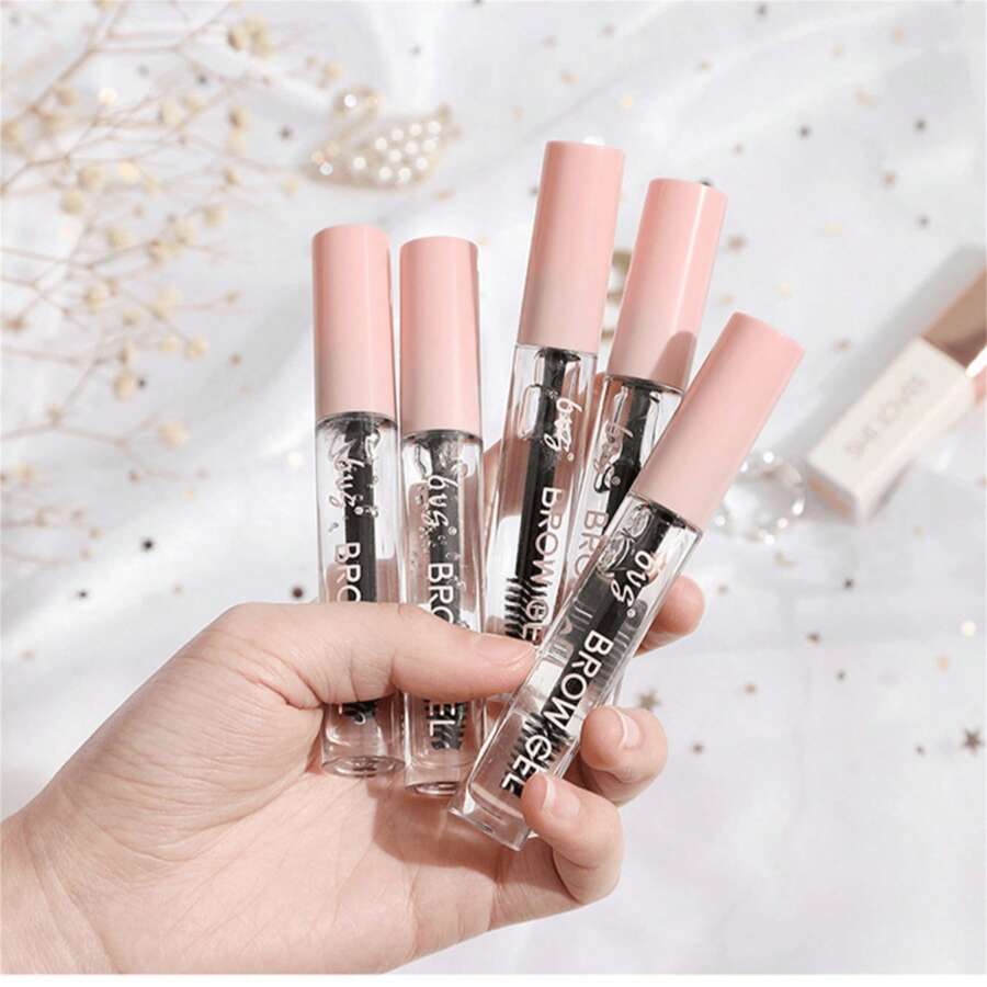 Gel transparente para dar forma y nutrir las cejas y las pestañas, rizado duradero sin manchas ni descamación, pegamento para pestañas - Multicolor - Ver 1