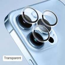 CSDZ 6PCS Compatible With Iphone 16 15 14 Pro Max Case Curved Clear Tempered Glass Back Camera Cover IPhone16 Plus 14Pro 13 Mini 15Pro Lens Ring Gift For Birthday, Family, Friends Lens Protector, Phone Accessories