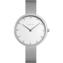 Obaku Women's Notat Quartz Silver Bracelet Round Watch - one-size - View 1