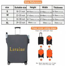 Customized Exclusive New Luggage Cover, Suitable For 18-32 Inch Fashion Bags, Thicker Elastic Dust Bags, Bags, Travel Accessories, Luggage Protection Box